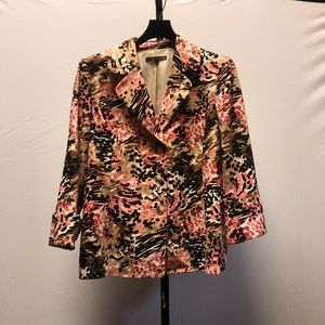 Preston and York Pink pattern suit jacket